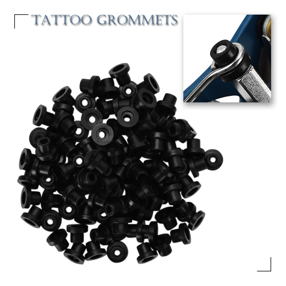 

Tattoo Machine Kit Accessory Set for Smooth Operation Rubber Bands Pin Cushion Needle Cleaning Brush Included Machine Accessory