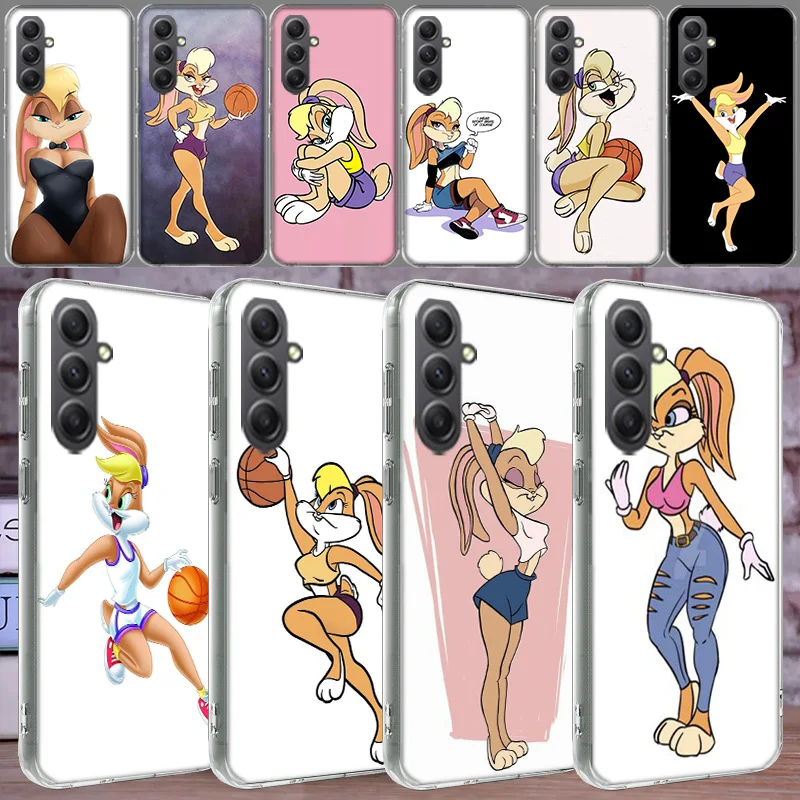 Fashion Cartoon bugs bunny Rabbit Case For Phone Samsung Galaxy A12 A22 A32 A52 A52S A13 A23 A33 A53 A14 A24 A34 A54 5G A73 A42