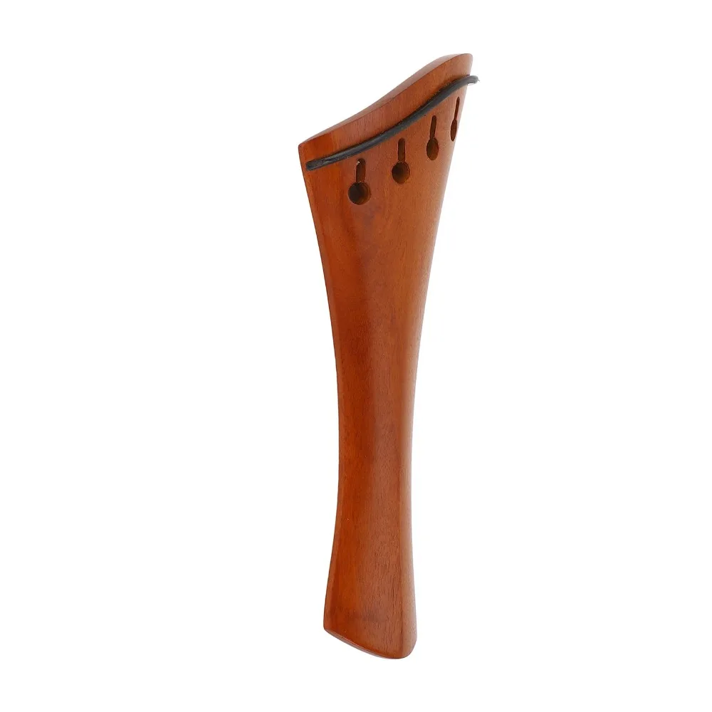 Premium 4/4 Size Violin Tailpiece Jujube Wood Wood Color Fiddle Tailpiece Violin Accessories For Violin
