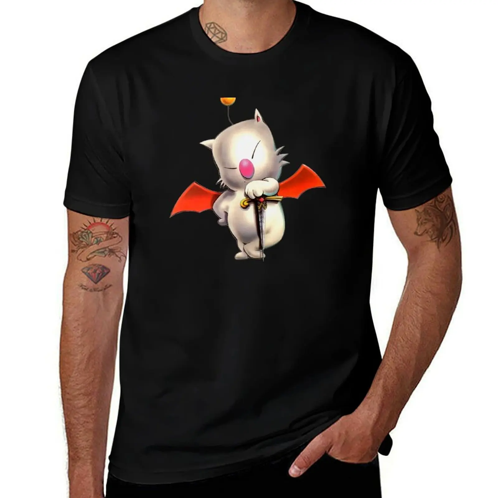 

Moogle T-Shirt t shirt personalised man t shirt heavy cotton T-Shirt