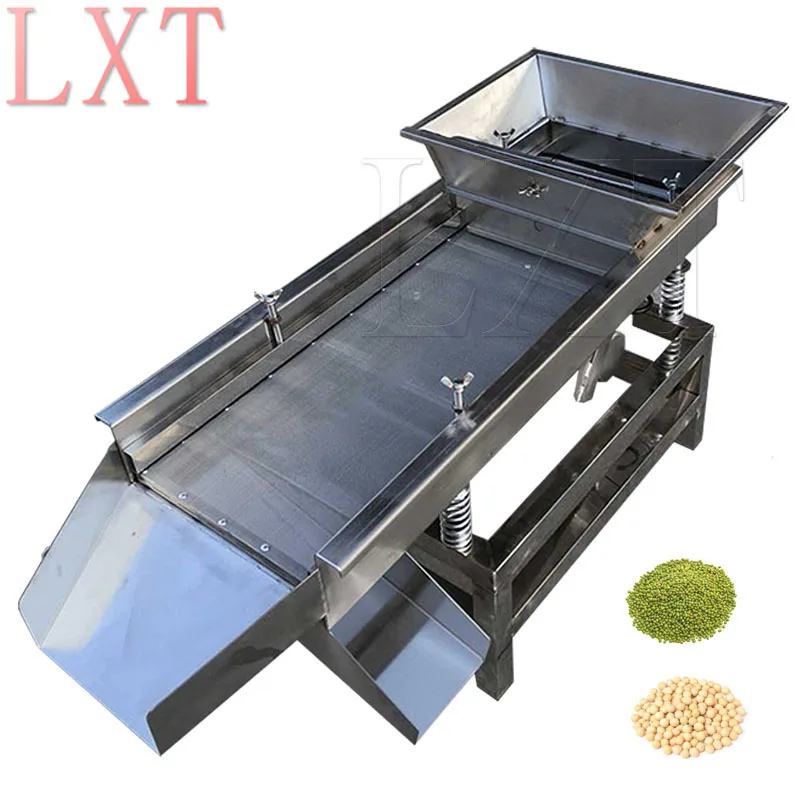 Linear Vibration Sieve Screen Stainless Steel Vibration Separator For Particle Screening  Grading