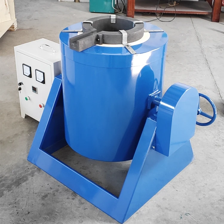 Mmelting Machineuipment in Tanzania Smelting Furnace 10kg 20kg Electric Aluminum Motor Hot Product Blue Provided 220V IRIS 0.5