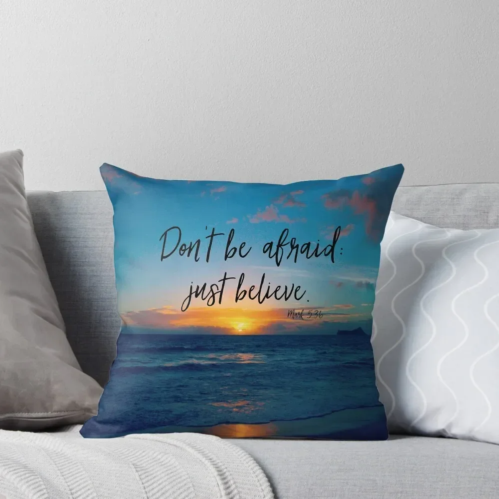 

Inspirational Faith Verse Quote Throw Pillow Pillow Covers Decorative Christmas Covers Cushion Cover For Sofa pillow