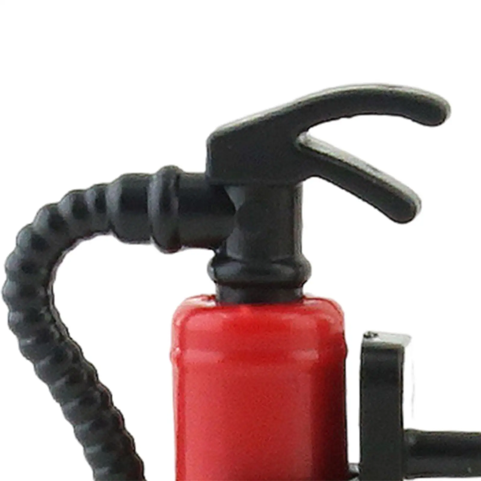 

2 Pieces Doll House Miniature Fire 1/10 Dollhouse Dollhouse Decoration Accessories Realistic Toy Extinguisher Decor