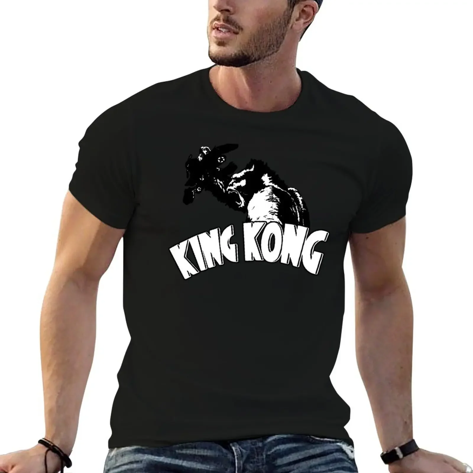 

king kong T-Shirt sports fans plus size tops mens t shirt graphic