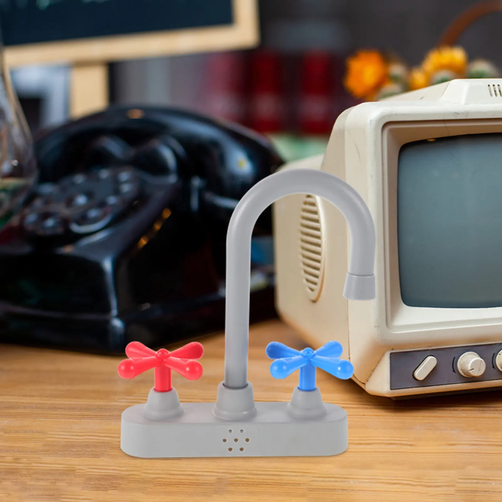 

2 шт. Имитационные кухонные смесители для детских игровых наборов, аксессуары для раковины, замена смесителя для детской игровой кухни