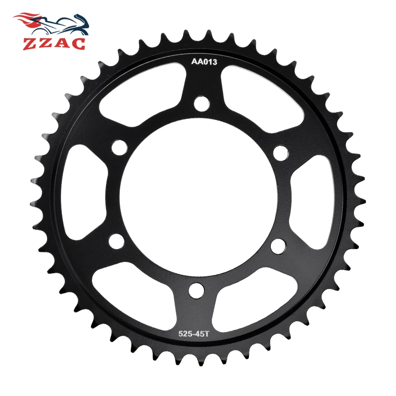 

525 45T 46T 20CrMnTi Motorcycle Rear Sprocket Sprocket For YAMAHA YZF-R6 FJ-09 FZ-09 MT-09 XSR900 900 Tracer XTZ690 Tenere 700