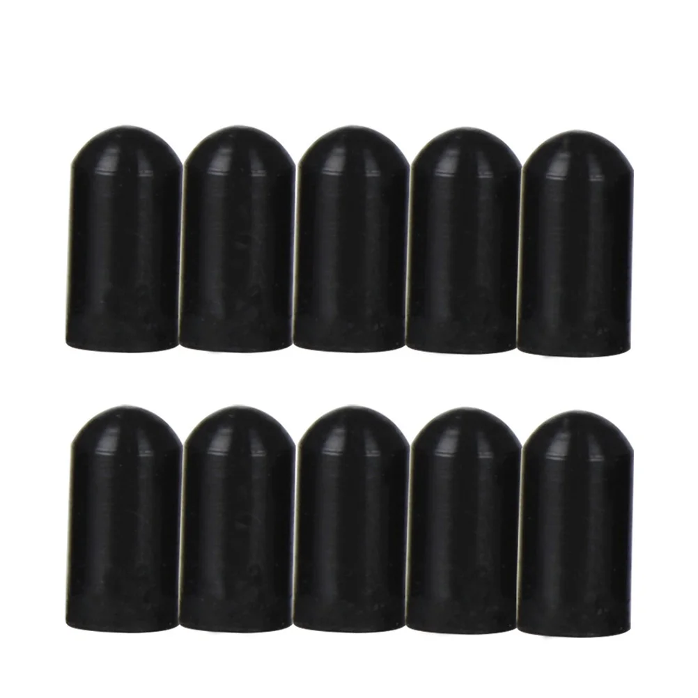 10Pcs Pelindung Ujung Drumstick Silikon, Penutup Peredam Suara Fleksibel dan Tahan Lama untuk Latihan Drum, Ujung Peredam Suara Drumstick