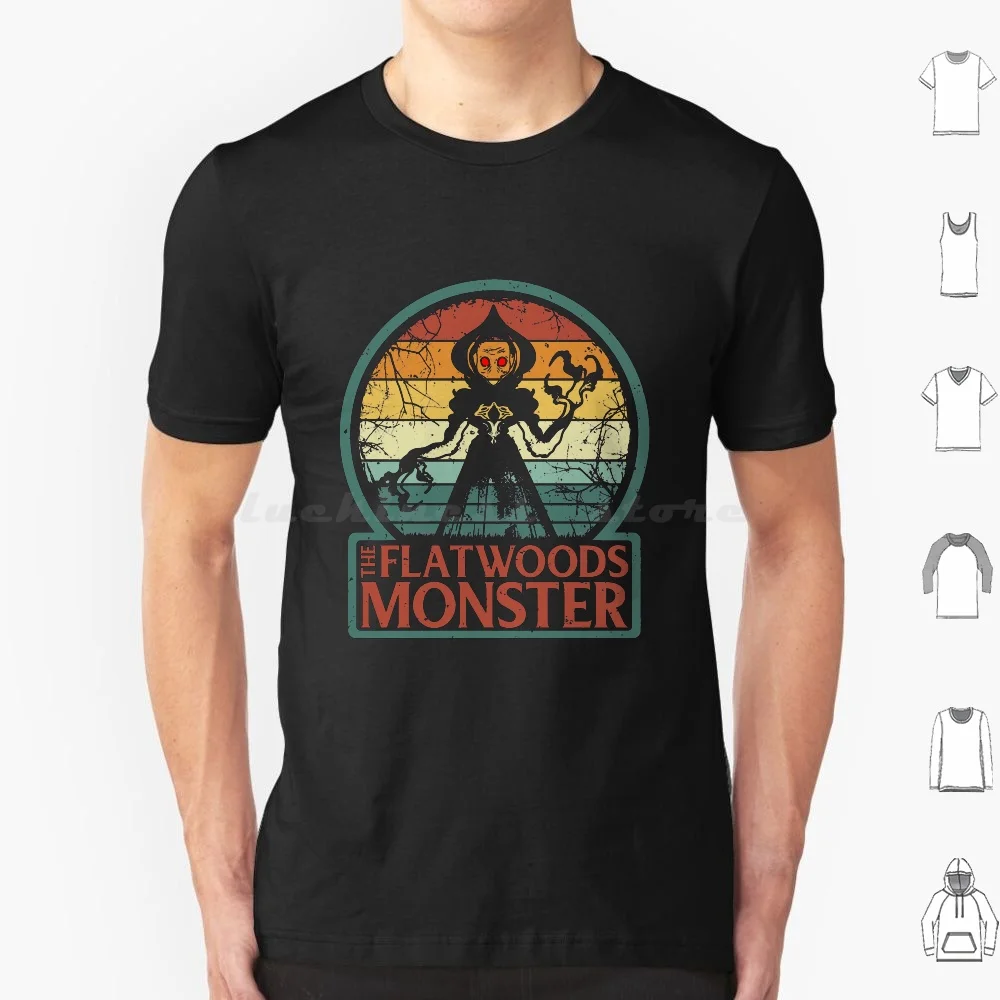 The Flatwoods Monster-Retro Vintage Braxton County , Wv Cryptid Gift T Shirt Big Size 100% Cotton The Flatwoods Monster