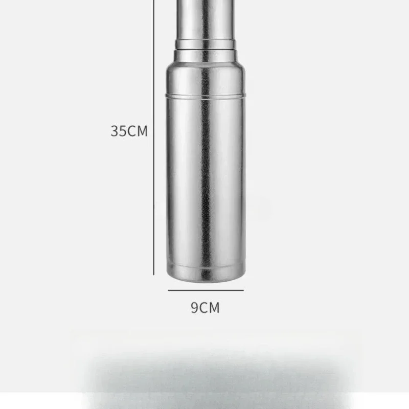 Camping Titanium Bottle Large Capacity Thermos for Outdoor Portable Tumbler Custom Titanium Cup Light Emitting Diode Thermos