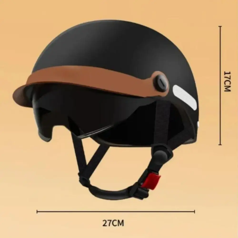Vintage Ultra Light Electric Bicycle Helmet Sunscreen Fall Prevention Cycling Helmet Breathable Safety Helmets Electric Bicycle