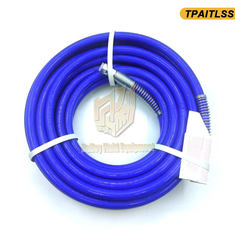 NEW GRC Blue 3/8 Inch 15 Meters 3600psi High Pressure Air Hose Use  240797 for Airless Painting Machine