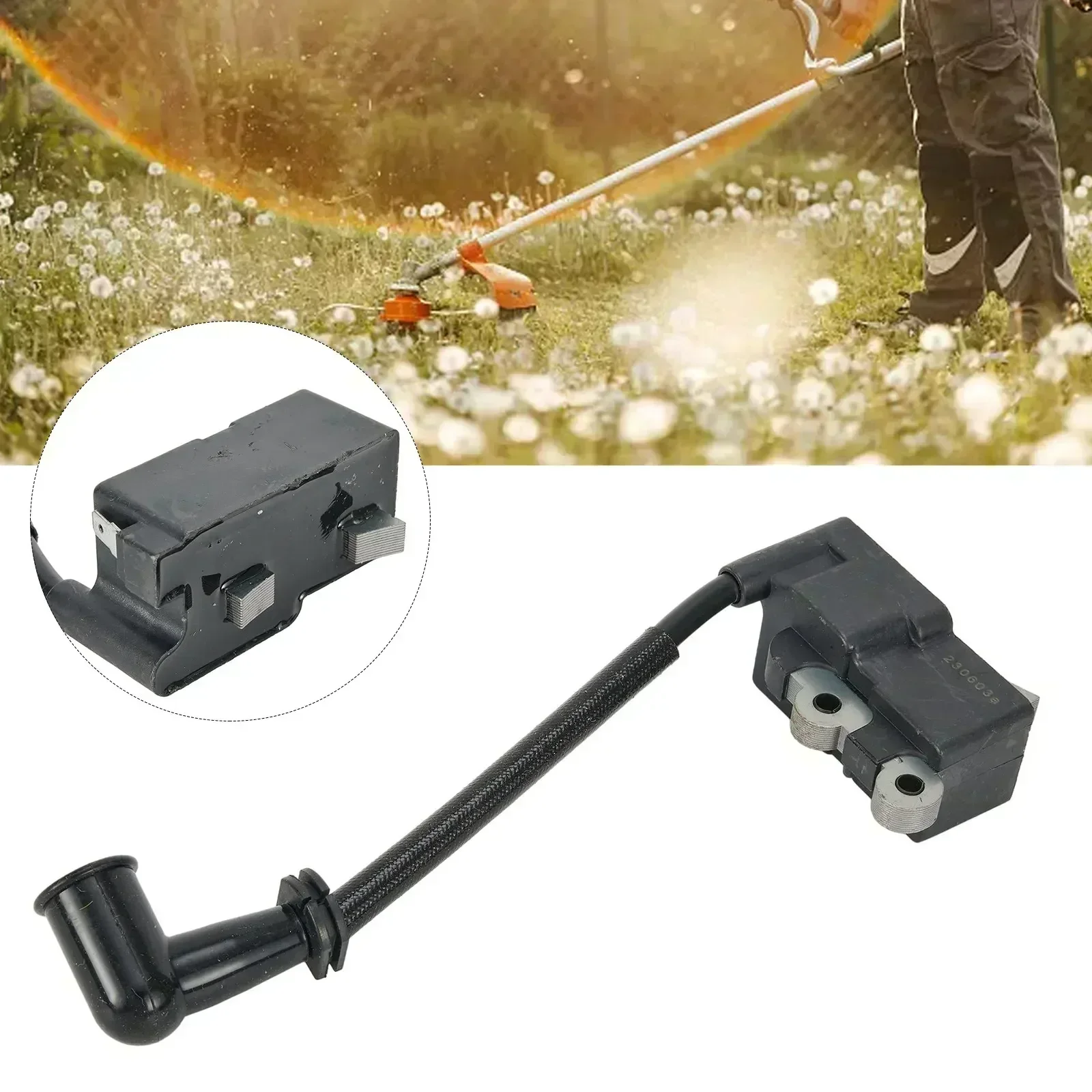 Aftermarket Replacement For Ignition Coil 291337001 Compatible with Trimmer Models RY251PH RY252CS RY253SS RY254BC for Lawn Care