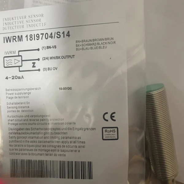 

1pcs New Analog Iwrm 18i9704s14 Sensor Brand New Original Spot Plc