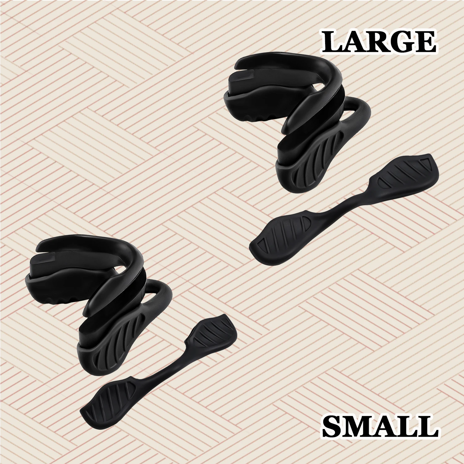 

Black Replacement Nose Pads for Oakley EVZero OO9308 OO9313 OO9327 OO9337 OO9383 OO9386 OO9388 OO9389 OO9410 OO9453 OO9454