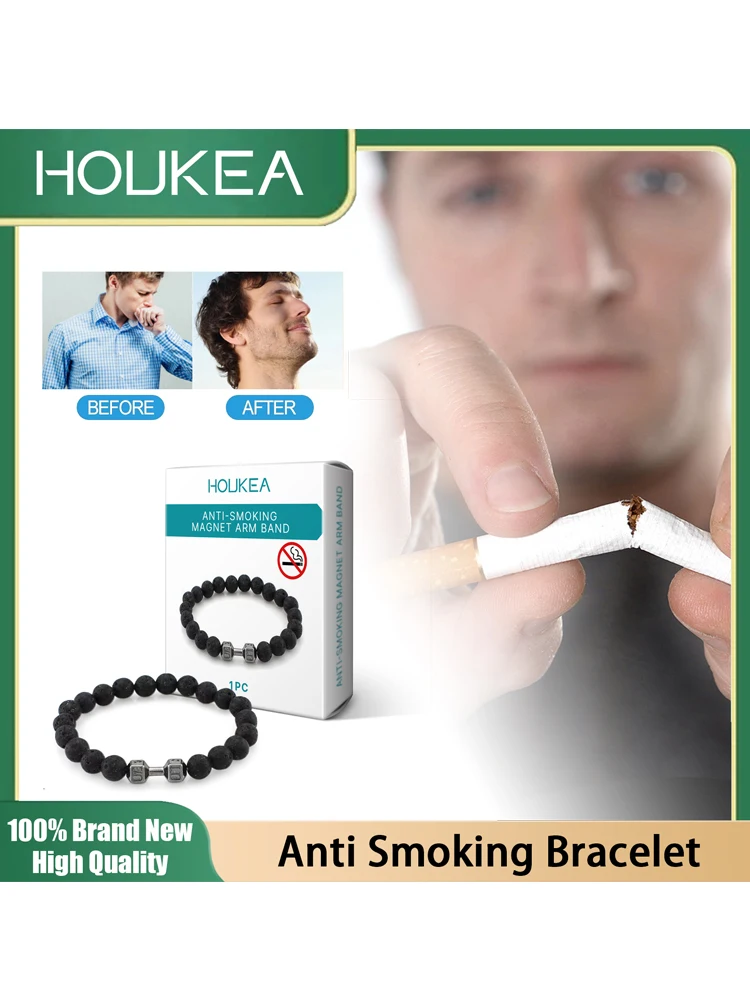 Brassard magnétique Anti-fumo, aide à arrêter facilement le dispositif de fumée, réduit la dépendance des cigarettes, soulagement du stress, aide à arrêter de fumer