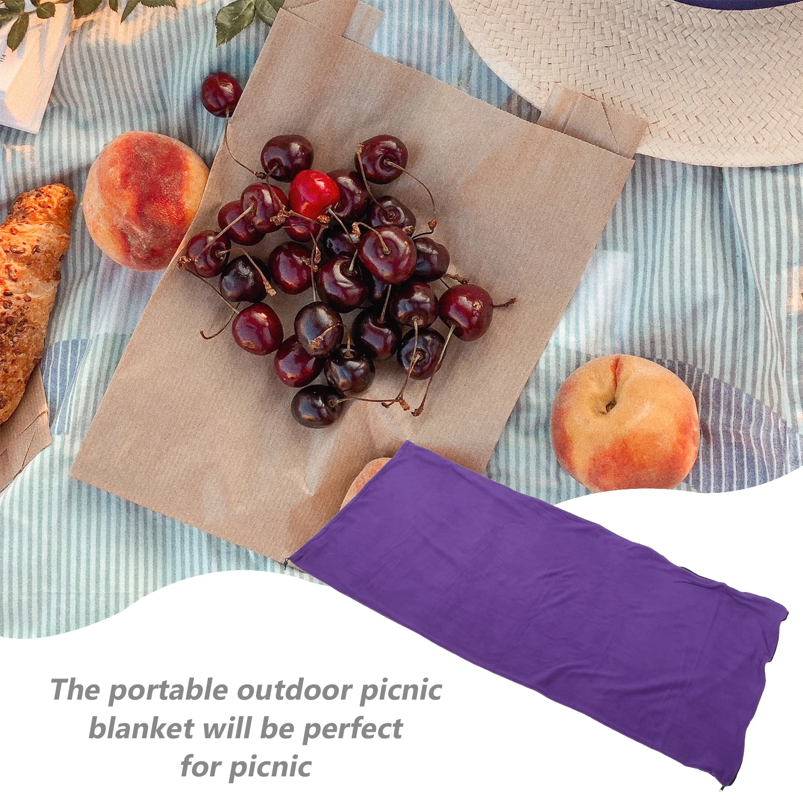 

Adult Sleeping Bag Inner Liner Blankets Camping Floor Picnic Portable Travel Outdoor