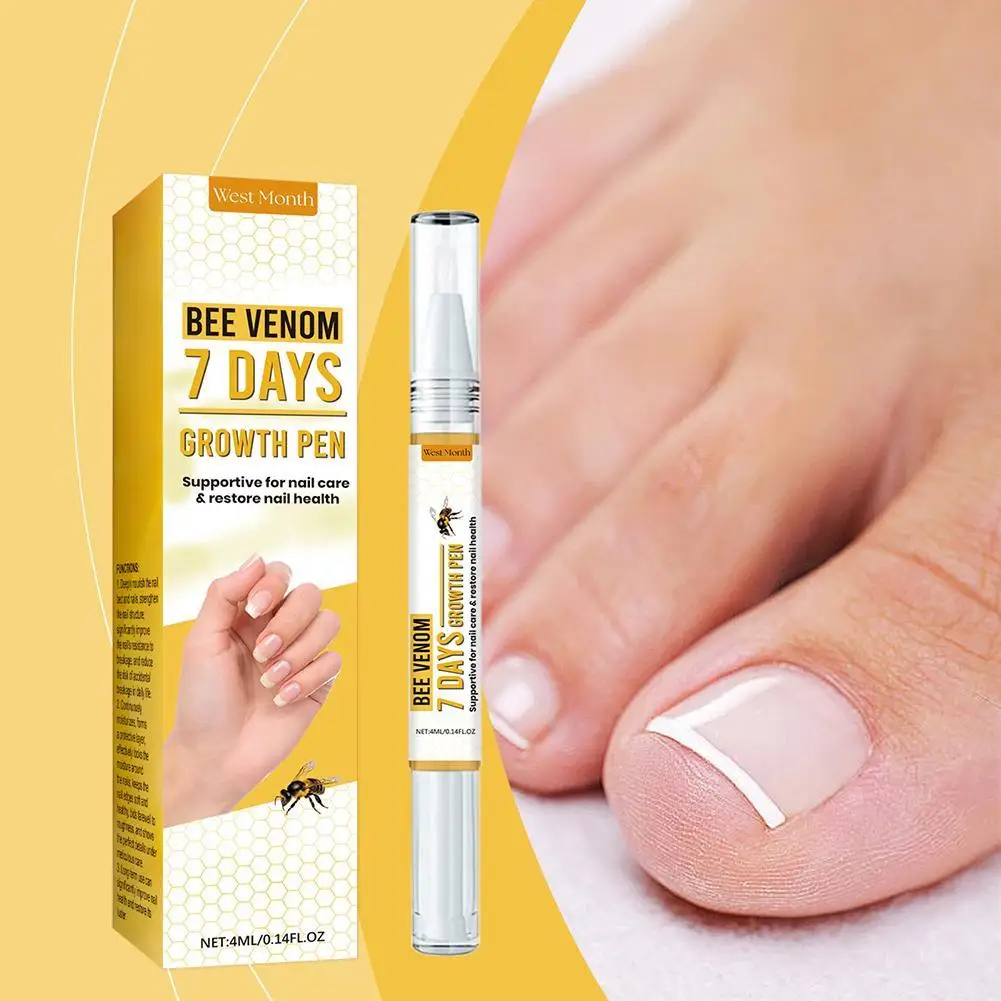 4ml Extra Strong Nail Fungus Treatment Serum Essence Anti Nails Infection Oil Essence Feet Toe Fungal Repair Removal Care C A8F1