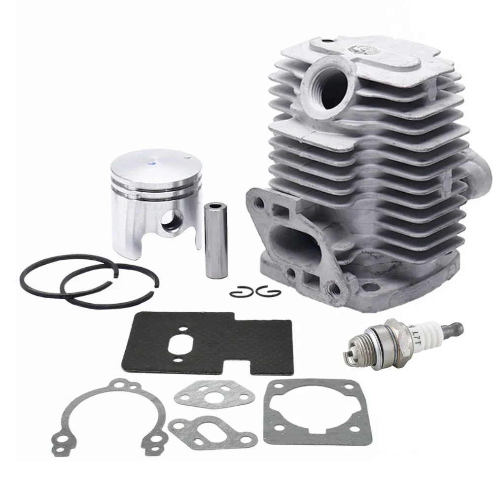 33mm Cylinder Piston Kit For Mitsubishi TU26 Chinese CG260 Trimmer Brush Cutter Gasket Spark Plug Set