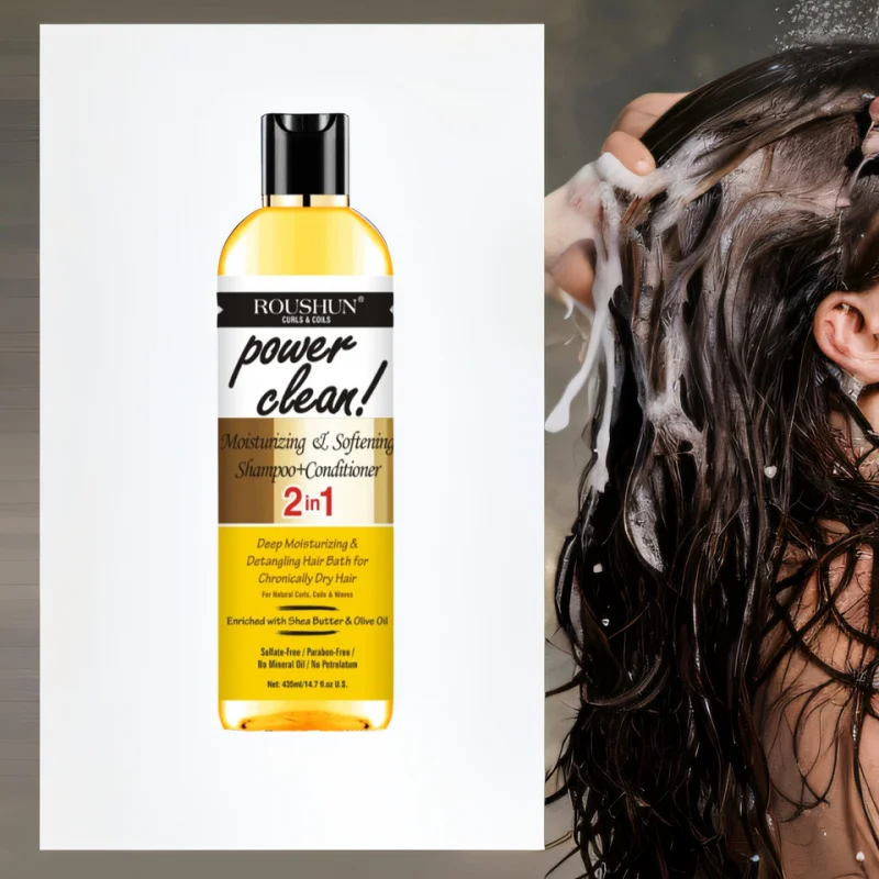 

435 мл шампунь ROUSHUN, шампунь, гладкий, увлажняющий, питательный, для увеличения объема, контроль жирности, гладкий аромат, очищающий шампунь для ухода за волосами