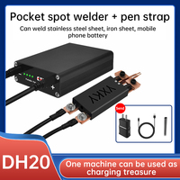 Handheld Spot Welding Pen 9-level Spot Welding Machine+welding Pen with Adapter 18650 Battery Integrated Welding Pen ﻿