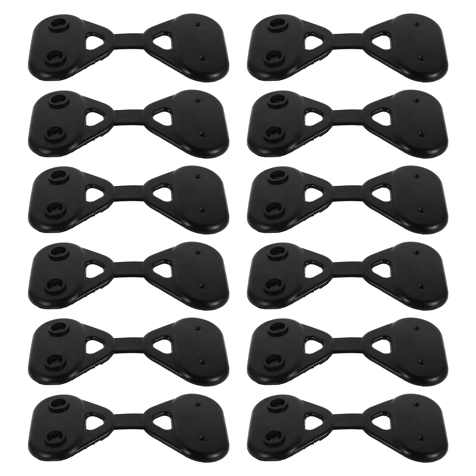 

20 Pcs Shade Net Clip Replaceable Cloth Folder Fixing Clips for Sunshade Nets Abs