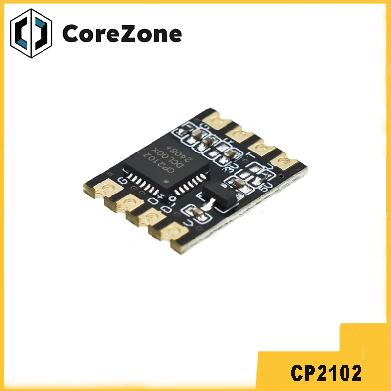 CP2102/CH340 module USB to TTL serial port UART module brush machine download bonding wire patch type sink gold plate