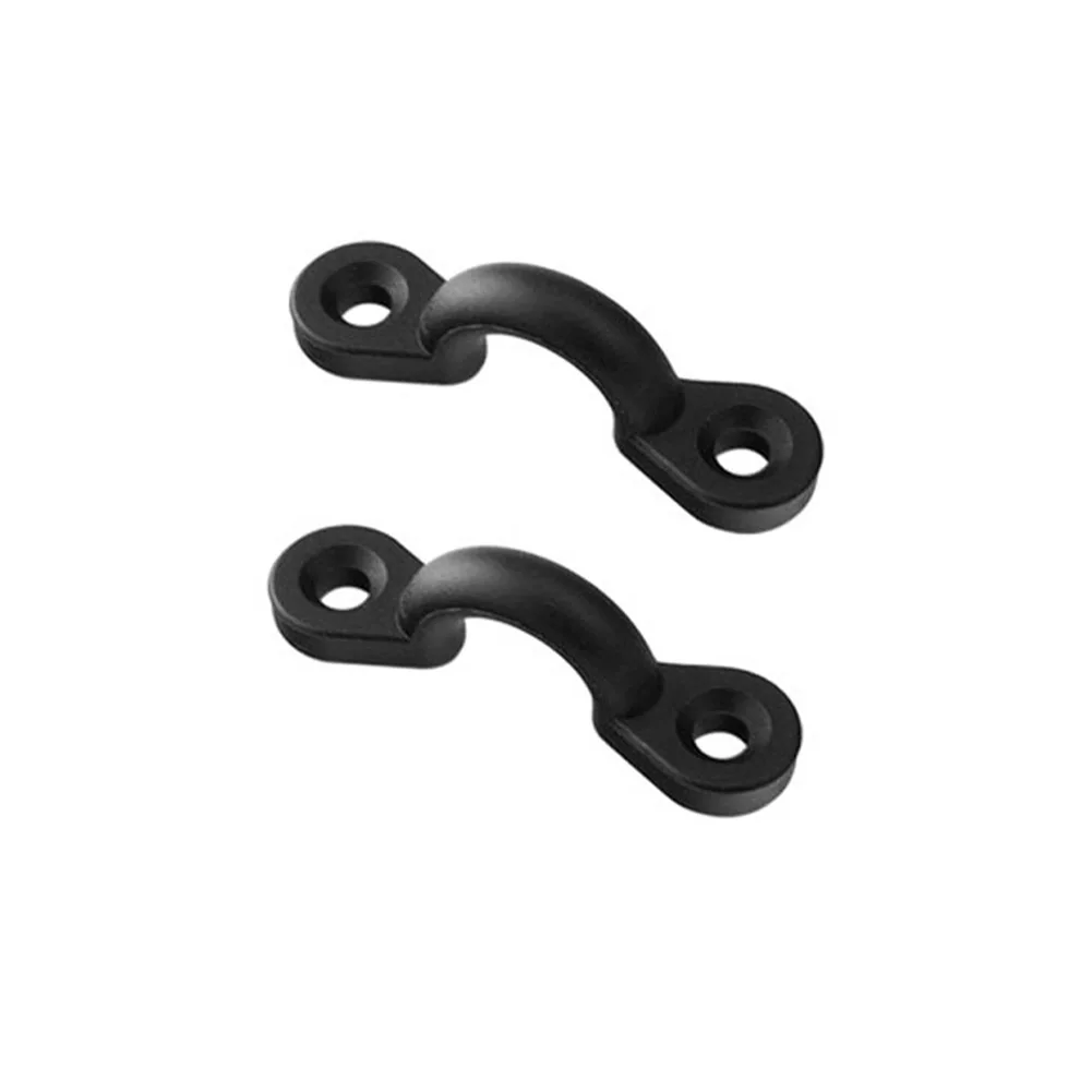 2pcs Pulley Blocks for Kayak Slide Rail Anchor Trolley Kit with Screws and Pad Eyes for Canoe Boat Mooring Setup