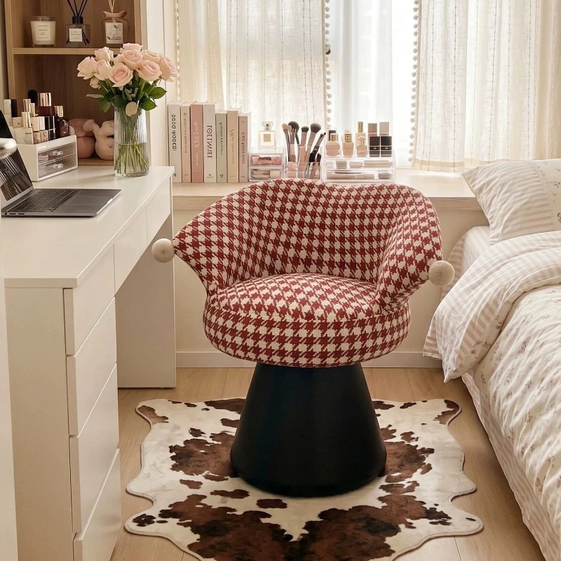 Creative design dressing chair modern simple high value makeup chair cloakroom dressing table single chair