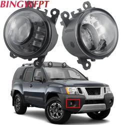 Fog Lights For Nissan Note E11 Navara D40 Pathfinder R51 Armada Frontier Xterra Titan Leaf Terrano Fog Light Headlight Fog Lamp