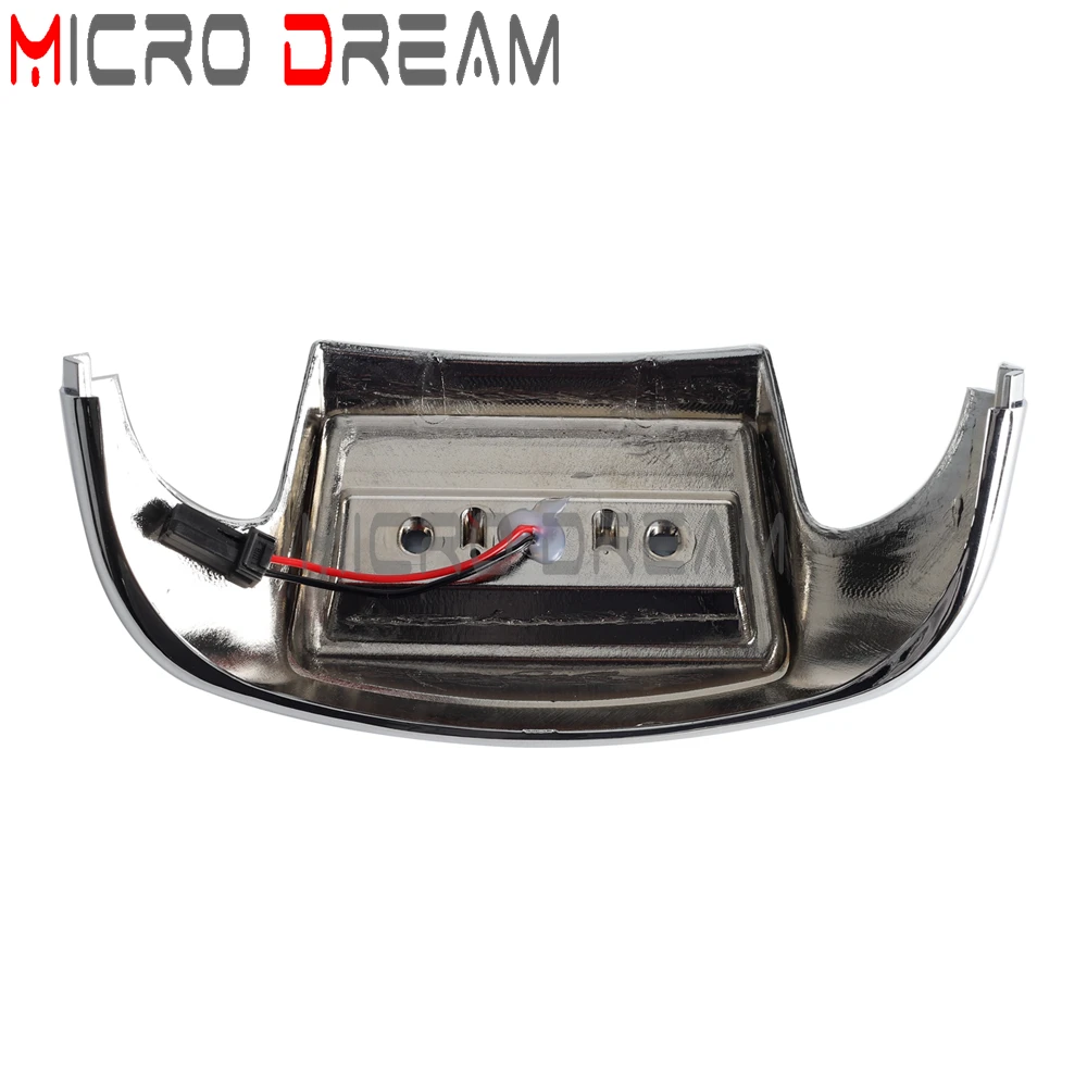 دراجة نارية الخلفية الحاجز تلميح ضوء LED ل هارلي التراث سوفتيل الطريق الملك إلكترا الإنزلاق 86-13 حافة الذيل القيادة ضوء الفرامل #3