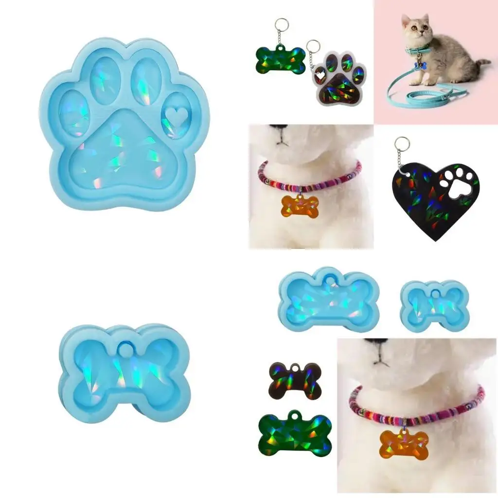 

J78F Resin Silicone Mold Resin Keychain Mold DIY Jewelry Casting Molds