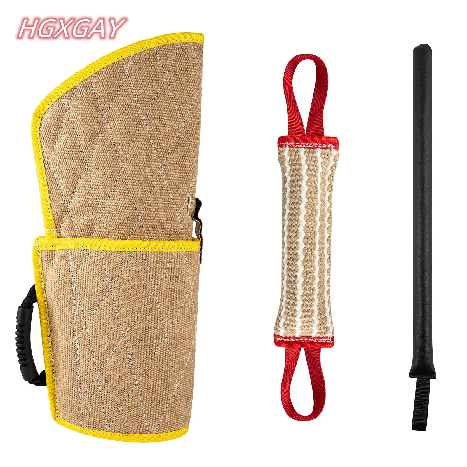 

HGXGAY Dog Bite Training Set Dog Bite Sleeve Training Protection Arm With Whip Ag For Training German Shepherd Rottweiler