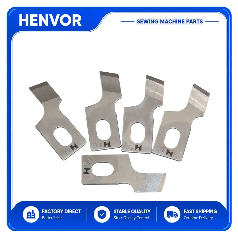 HENVOR 4A Buttonhole Knife Blade for 781 Flat Head Buttonhole Sewing Machine Bag Opening Replacement Parts