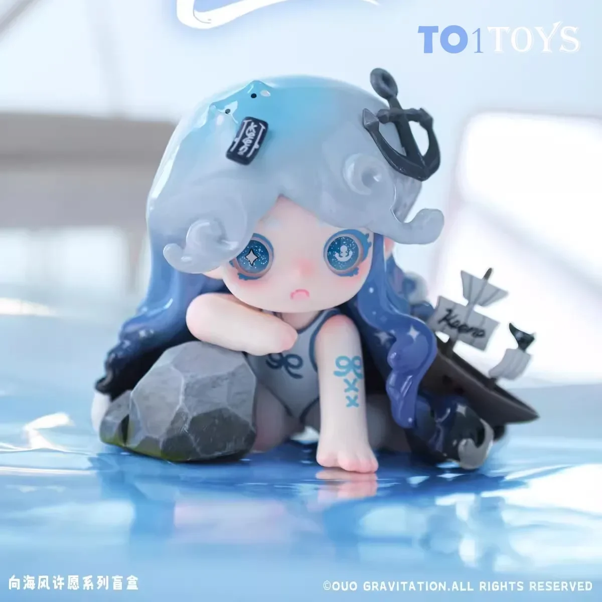 

Keeno WISH ON THE SEA BREEZE Series Blind Box Toys Mystery Box Toys Cute Action Anime Figure Kawaii Model Gift for Girls Toys