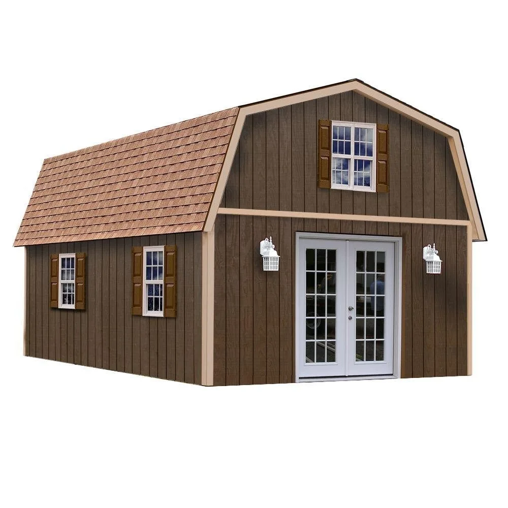 Sheds & Storage 16 ft. x 32 ft. Wood Storage Building, Sheds & Storage