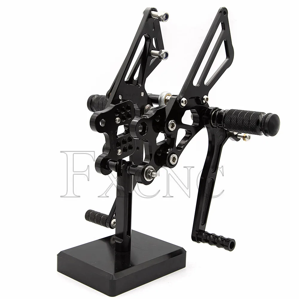 

For KAWASAKI ZX-14R ABS ZZR1400 2012-2020 Motorcycle Rearset Footrest Footpeg CNC Aluminum Alloy pedal Foot peg Rear Set