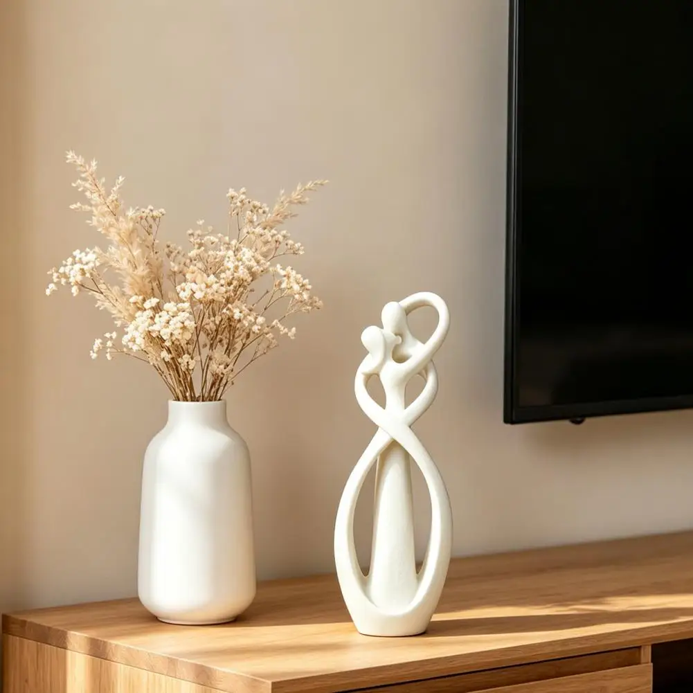 Nordic Creative Home Decorations Living Room Room Office Sandstone Abstract Figure Decoration Couple Figurine