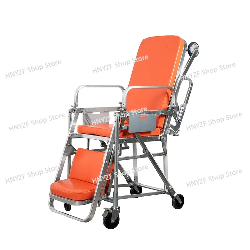 Medical Equipment Automatic Loading Folding Portable Injured Patient Ambulance Stretcher Trolley for Sale