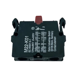 Push Button Auxiliary Contact M22-K10 M22-KC10 NO M22-K01 M22-KC01 NC M22-A M22 Series for Control Circuit Switch Contacts