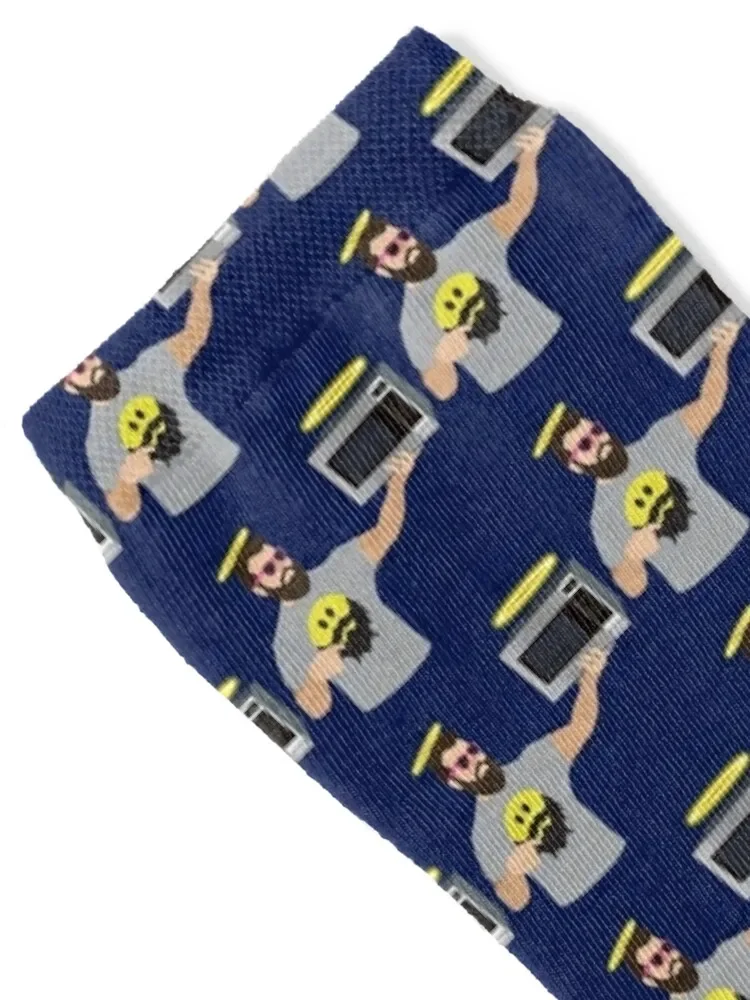 Microwave Miracles Socks colored Argentina hiphop Woman Socks Men's