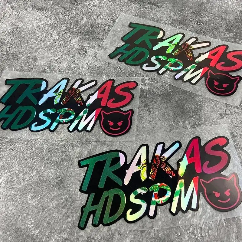 Adhesivo decorativo TRAKAS HDSPM, resistente al agua, para casco de motocicleta, tanque de combustible, carrocería de scooter, vinilo duradero, decorativo universal