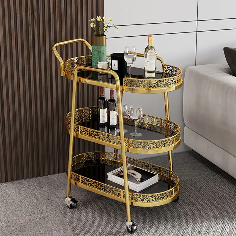 

Manicure Lash Salon Trolley Luxury Cosmetic Wheels Beauty Salon Trolley Medical Cart Wozek Narzedziowy Furniture ZT50ST