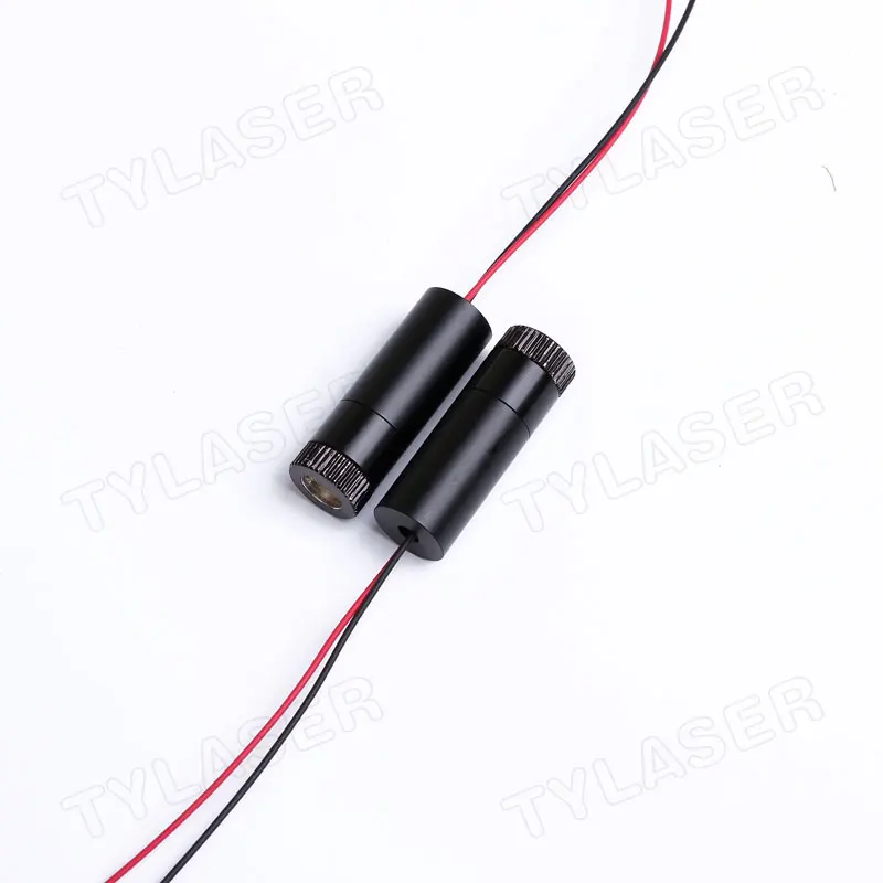 D12X45mm Adjustable Focus 830nm 1mW 5mW 10mW 30mW 50mW 100mW IR Dot Laser Diode Module Industrial Grade ACC Driver TYLASERS