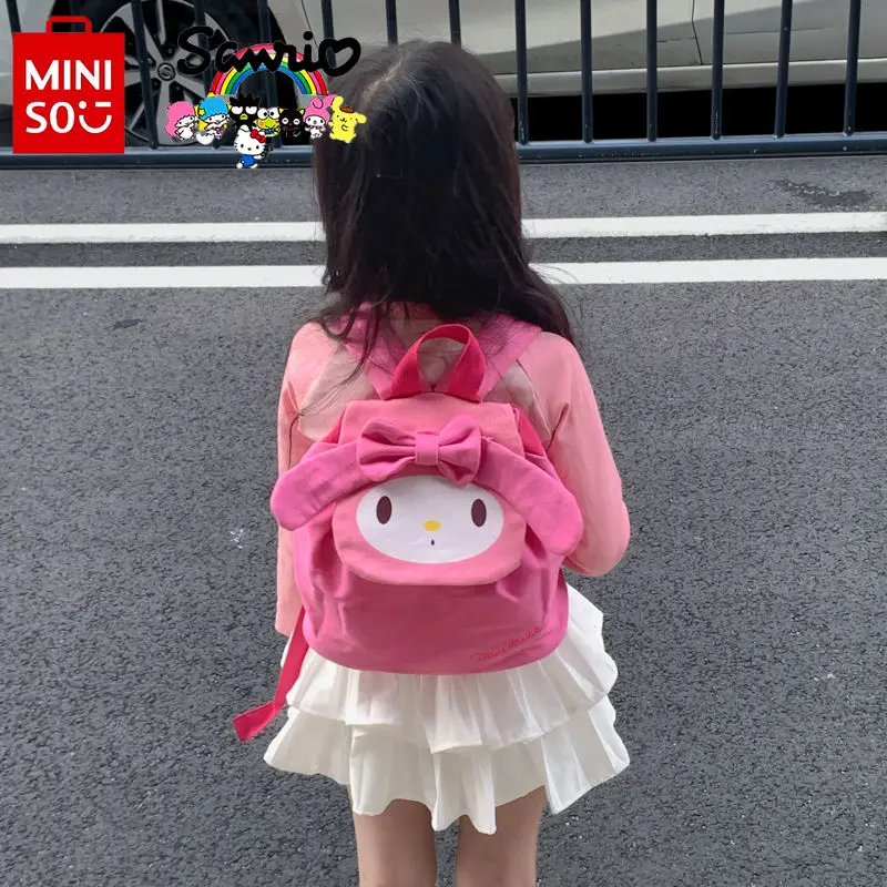 Miniso Sanrio Новый женский рюкзак модный высококачественный Детский рюкзак мультипликационный Универсальный вместительный рюкзак для хранения