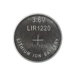 5PCS/LOT LIR1220 1220 3.6V Lithium Batteries charging Rechargeable Battery good quality.