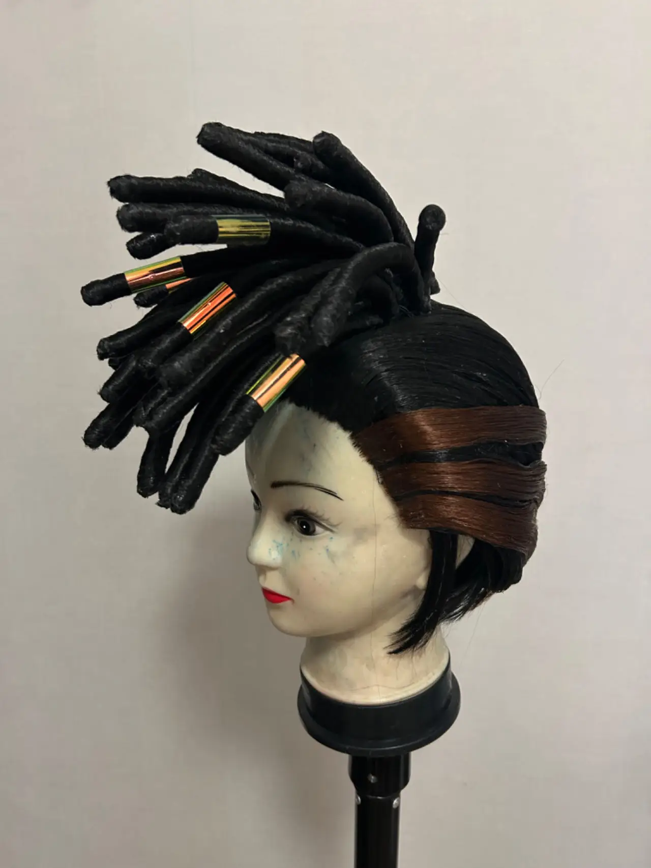 Parrucche in fibra resistenti al calore Parrucca cosplay per League Of Legends LOL Ekko Parrucca cosplay stile Ekko