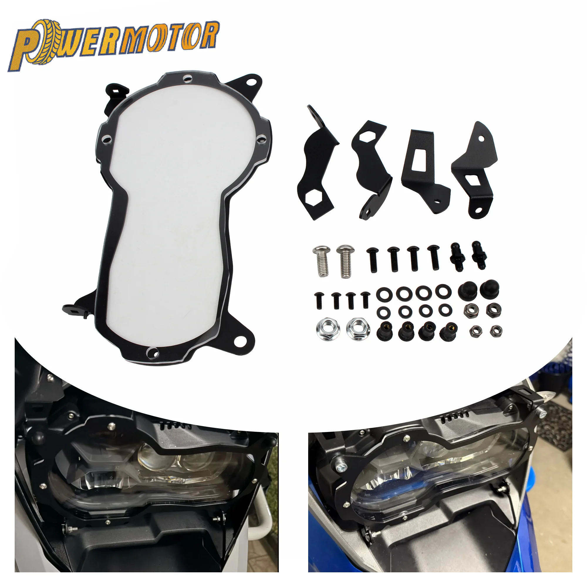 Für BMW R1250GS R1200GS Adventure Scheinwerfer Schutzfolie Objektiv Abdeckung Motorrad Zubehör für R1200 GS R1250 ADV 2013-2023