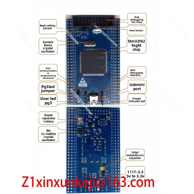 STM32F429ZGT6 Core Board, Minimum System STM32F429ZG Development Board STM32F429ZG