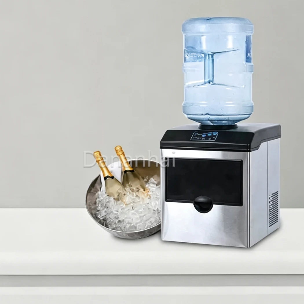 Ice Cube Maker Machine Countertop Portable Ice Maker For Home Party Bar Beverage Shop Ice Production